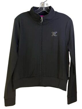 Juicy Couture Sport Big Bling Black Zip-Up Jacket